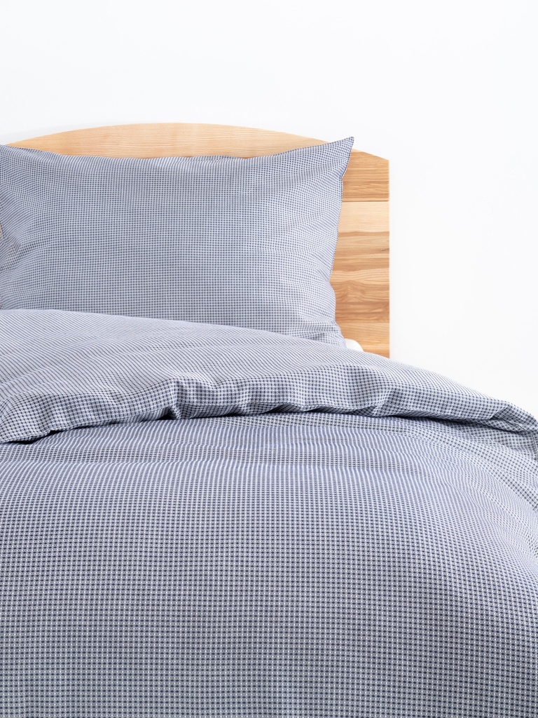 Waffel Baumwolle Bettwäsche-Set