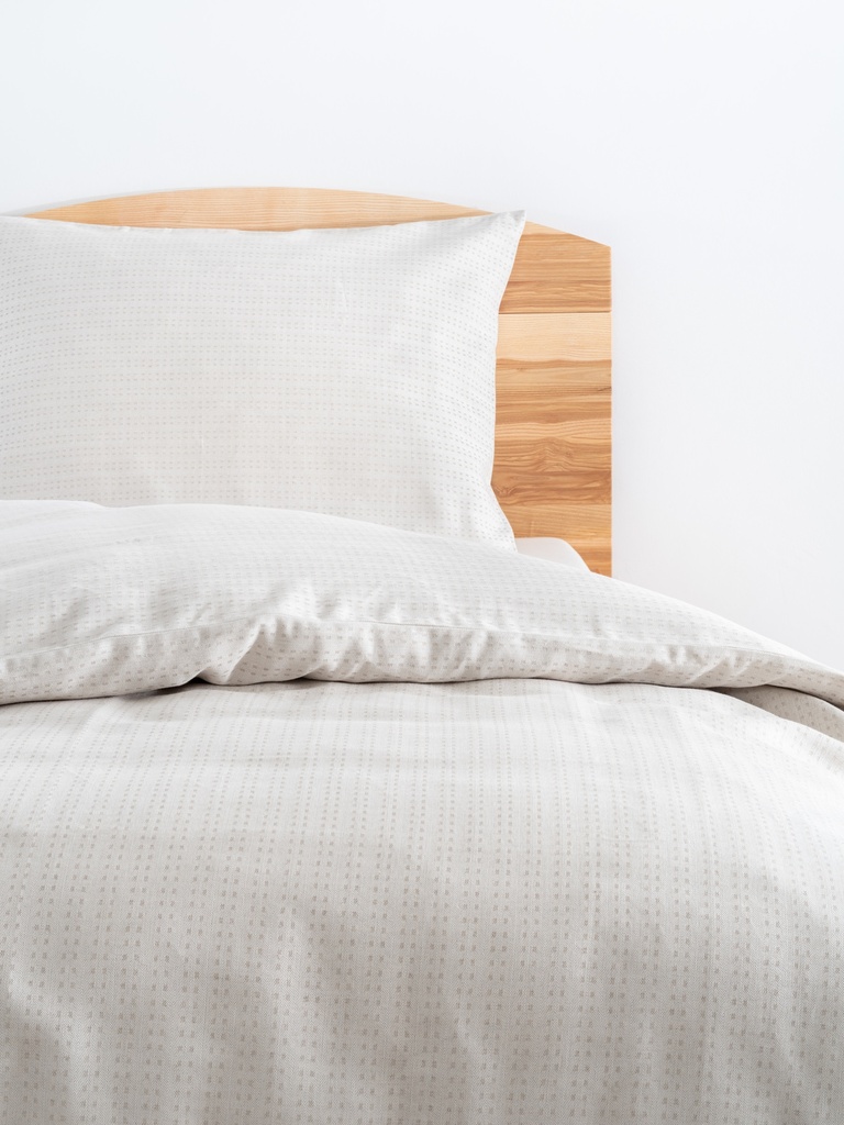 Aussee Halbleinen Bettwäsche-Set