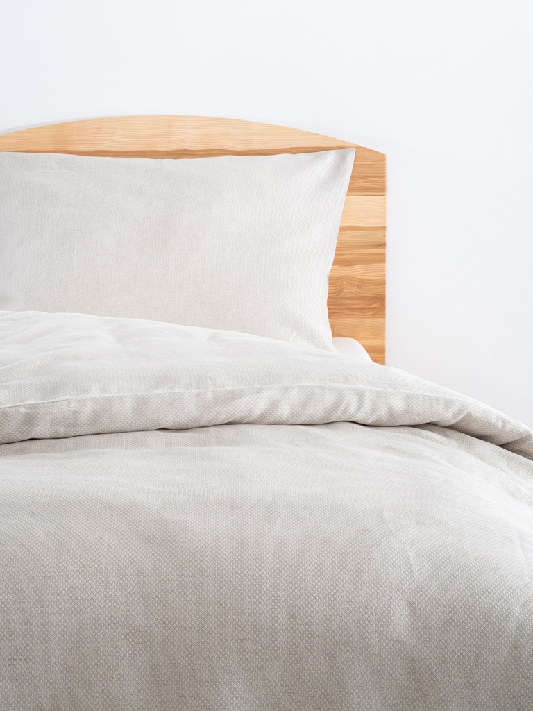 Gerstenkorn Halbleinen Bettwäsche-Set