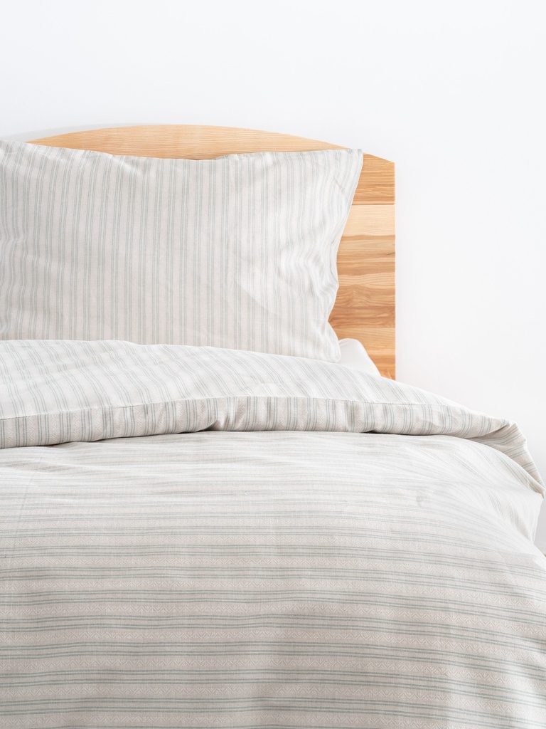 Lichtenau Halbleinen Bettwäsche-Set