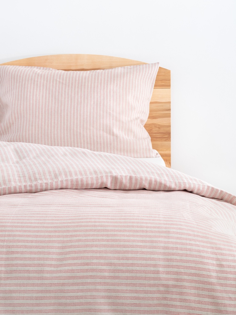 Holstein Halbleinen Bettwäsche-Set