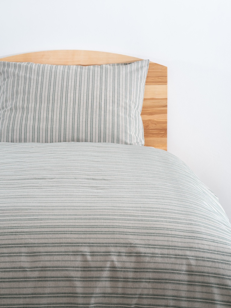 Antik Hanf/Baumwolle Bettwäsche-Set