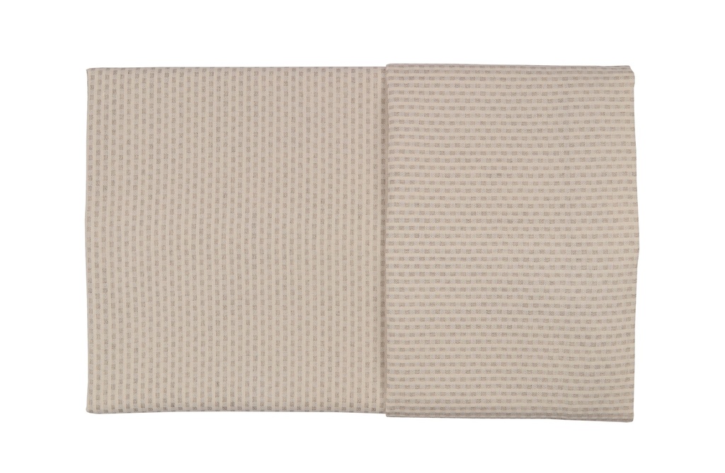 Amesschlag Halbleinen Bettwäsche-Set