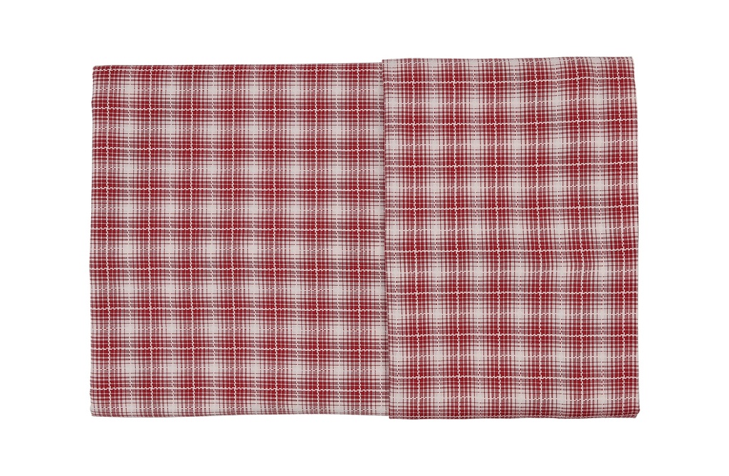 Überkaro Baumwolle Bettwäsche-Set