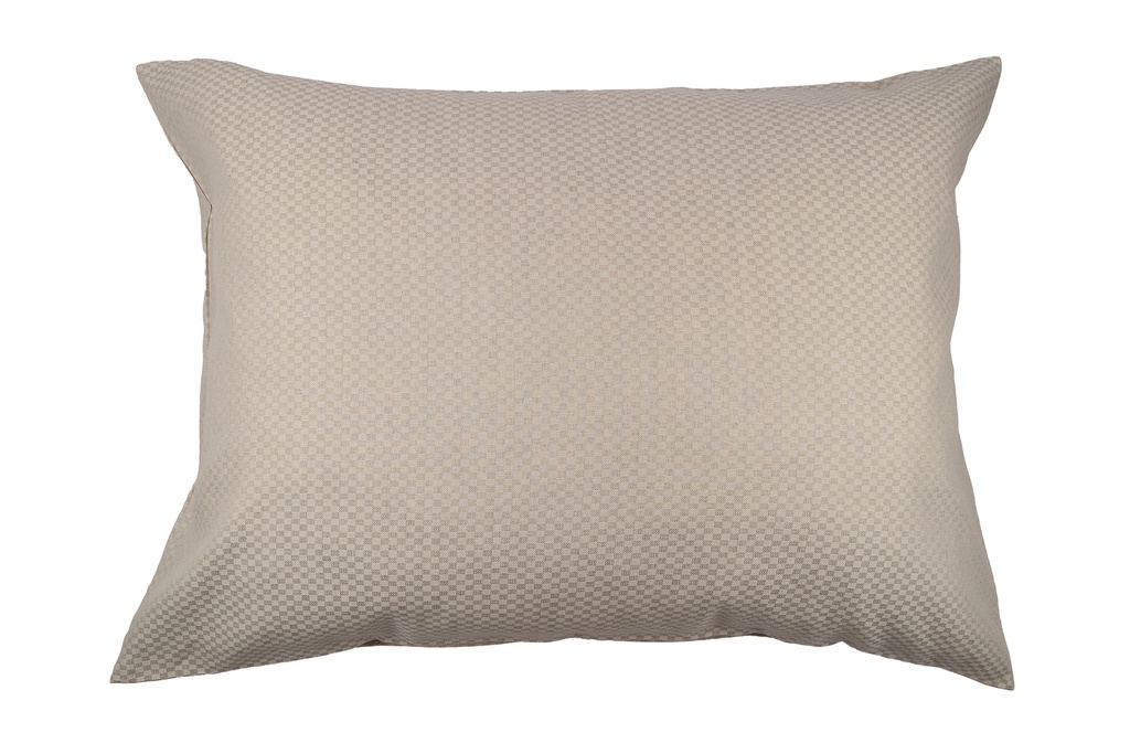 Fischgrat Karo Halbleinen Polster