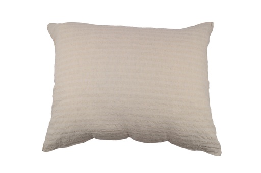 Seersucker Breitstreif Halbleinen Polster